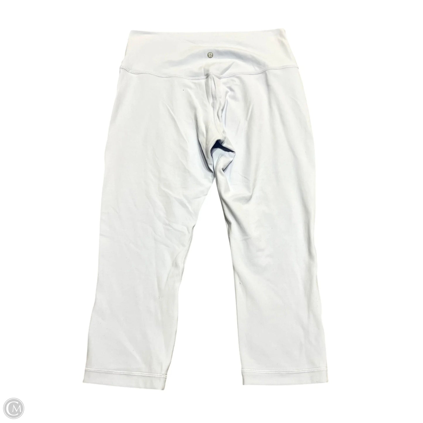 Athletic Capris By Lululemon In Blue, Size: 12