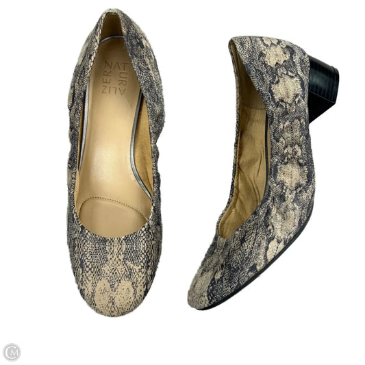 Shoes Heels Block By Naturalizer In Snakeskin Print, Size: 11