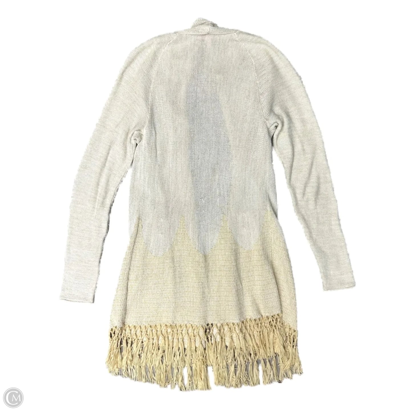 Sweater Cardigan Designer By Lilly Pulitzer In Cream, Size: S