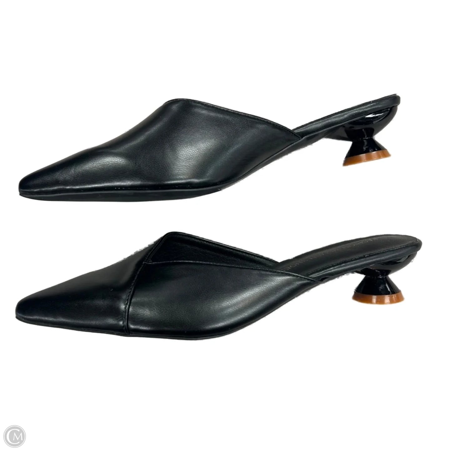 Shoes Heels Kitten In Black, Size: 7