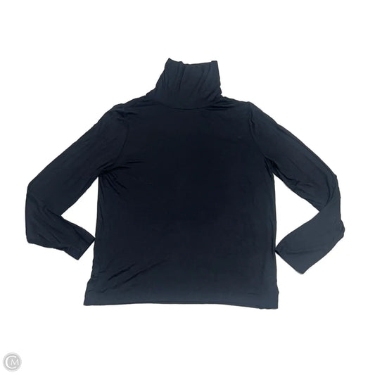 Top Long Sleeve Basic By Loft In Black, Size: Xl