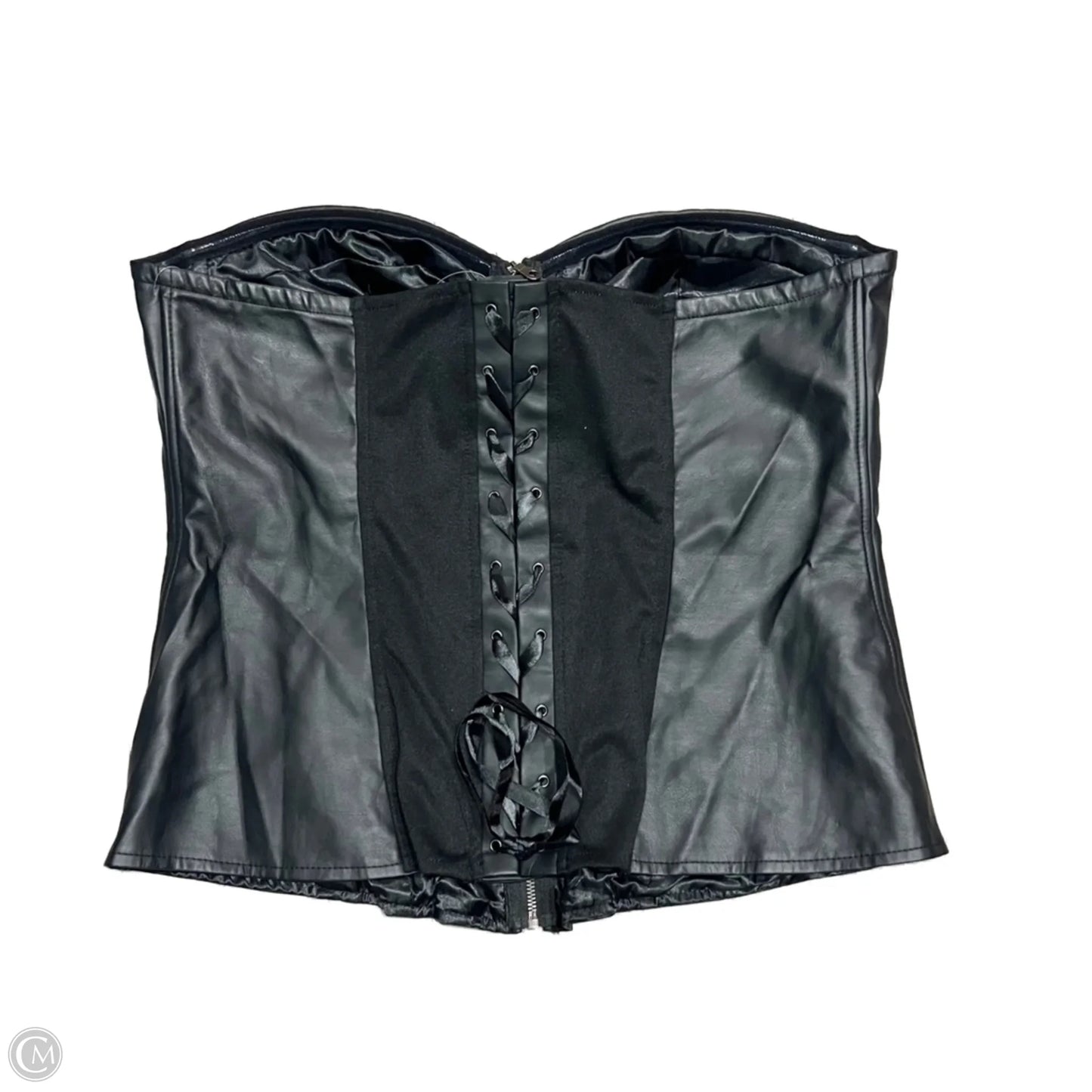 Top Sleeveless By Torrid In Black, Size: 3x
