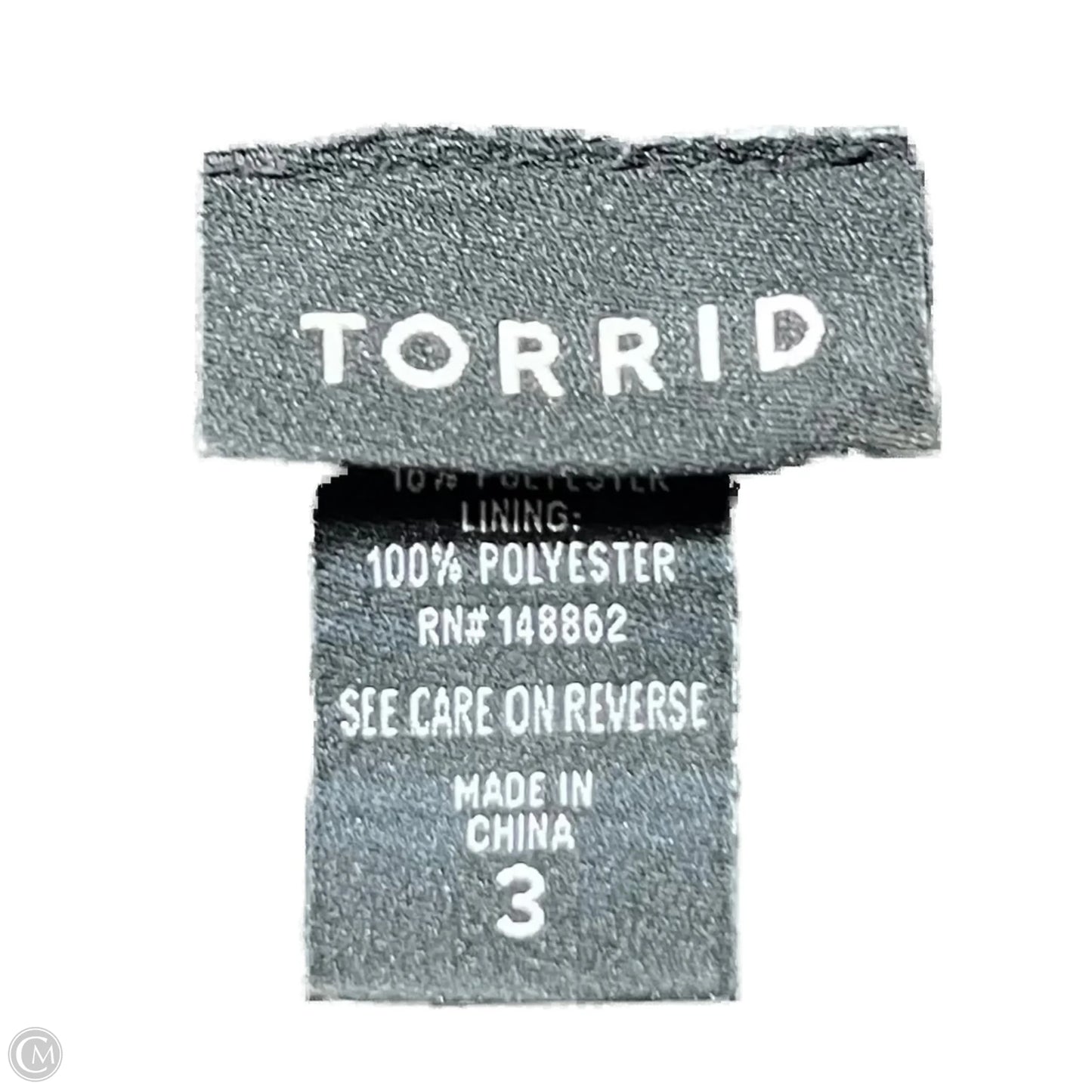 Top Sleeveless By Torrid In Black, Size: 3x