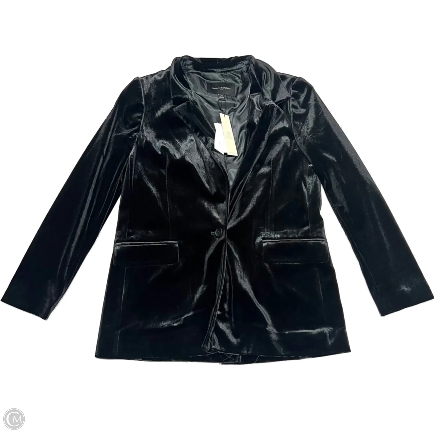 Blazer By Banana Republic In Black, Size: 6