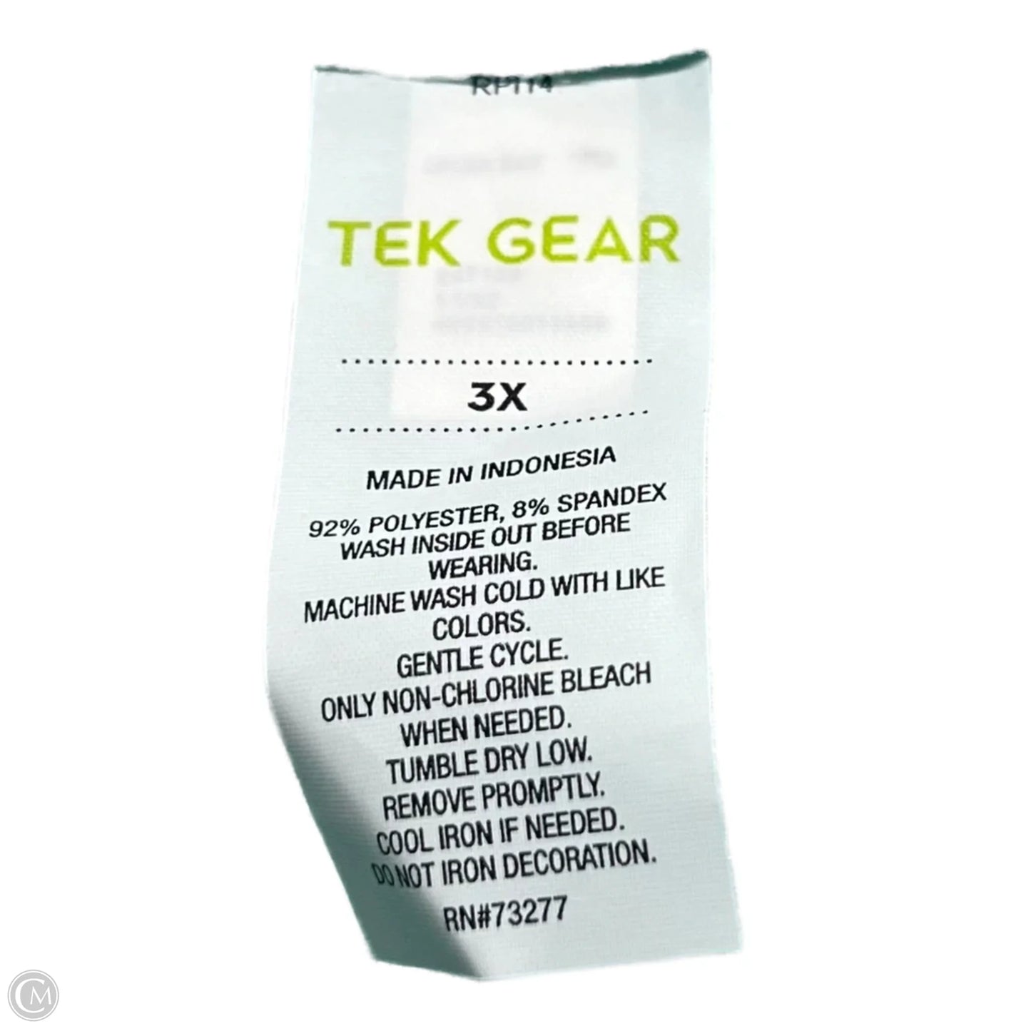 Athletic Shorts By Tek Gear In Blue, Size: 22