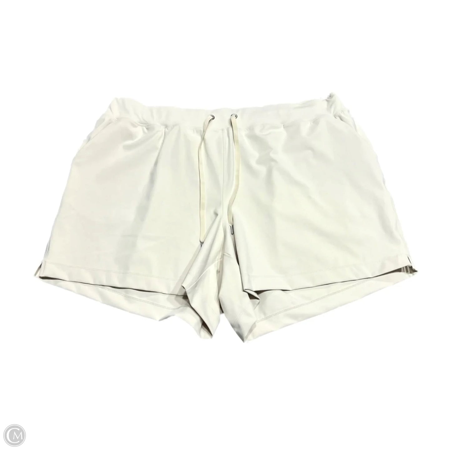 Athletic Shorts By Livi Active In Cream, Size: 22