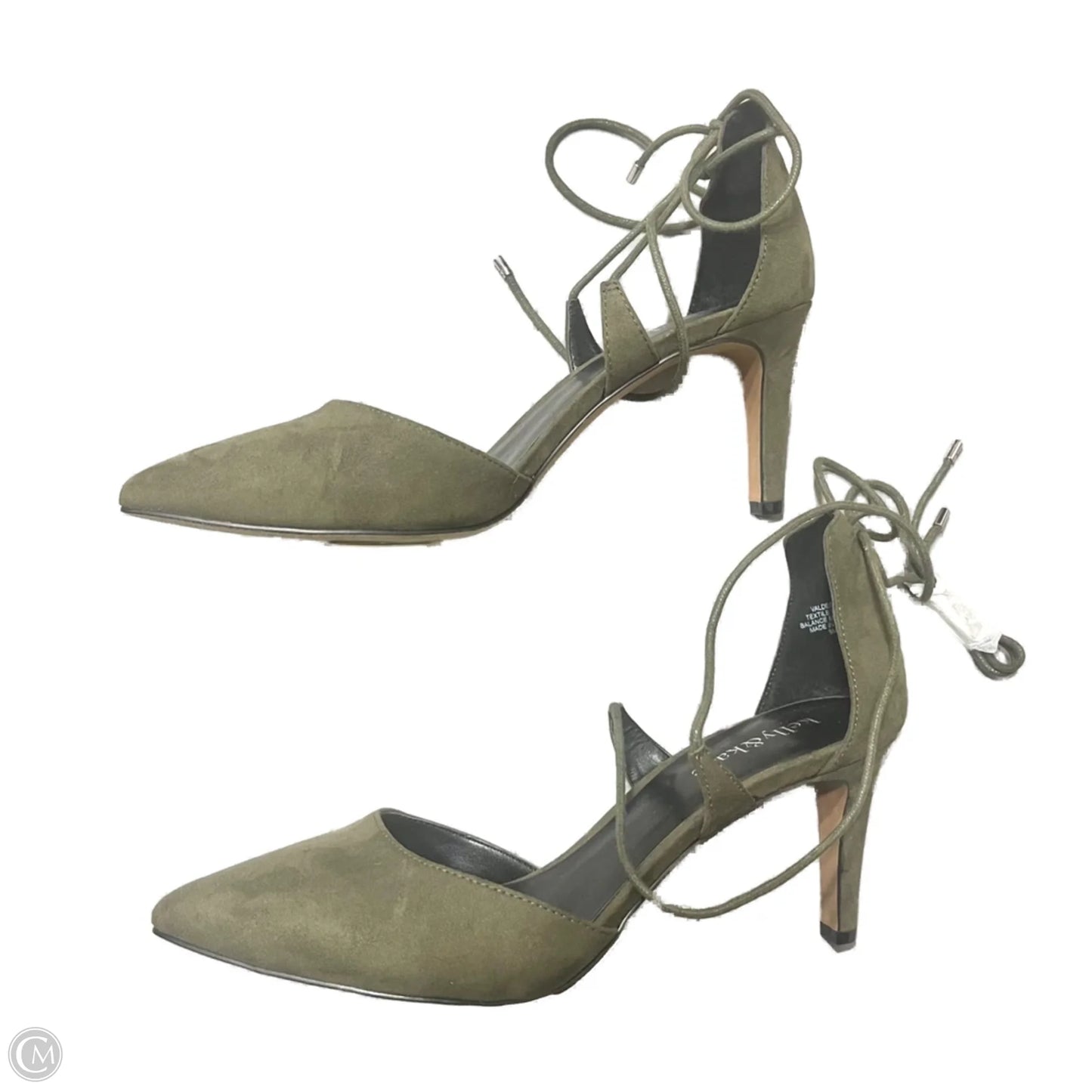 Shoes Heels Kitten By Kelly And Katie In Green, Size: 9
