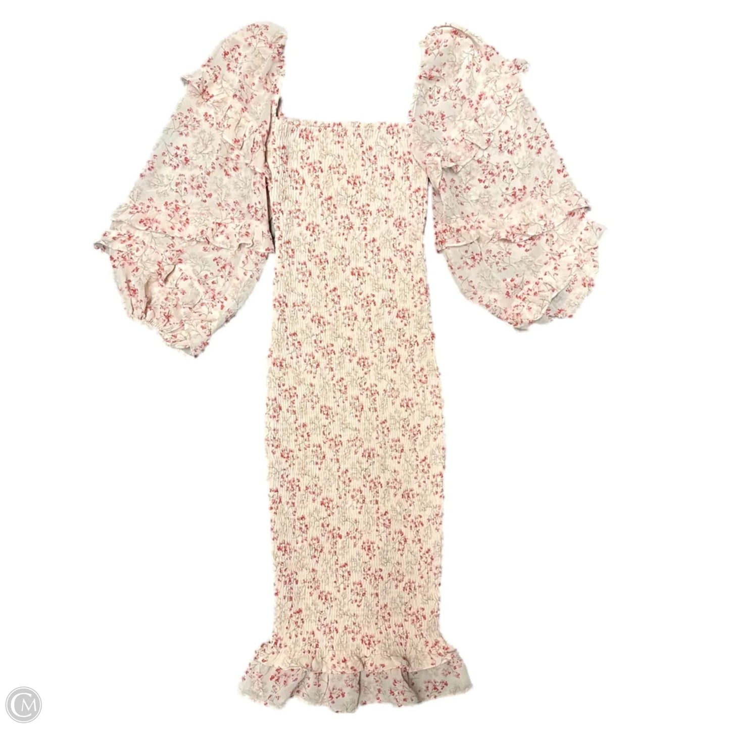 Dress Casual Maxi By Petal + Pup In Peach, Size: Xs