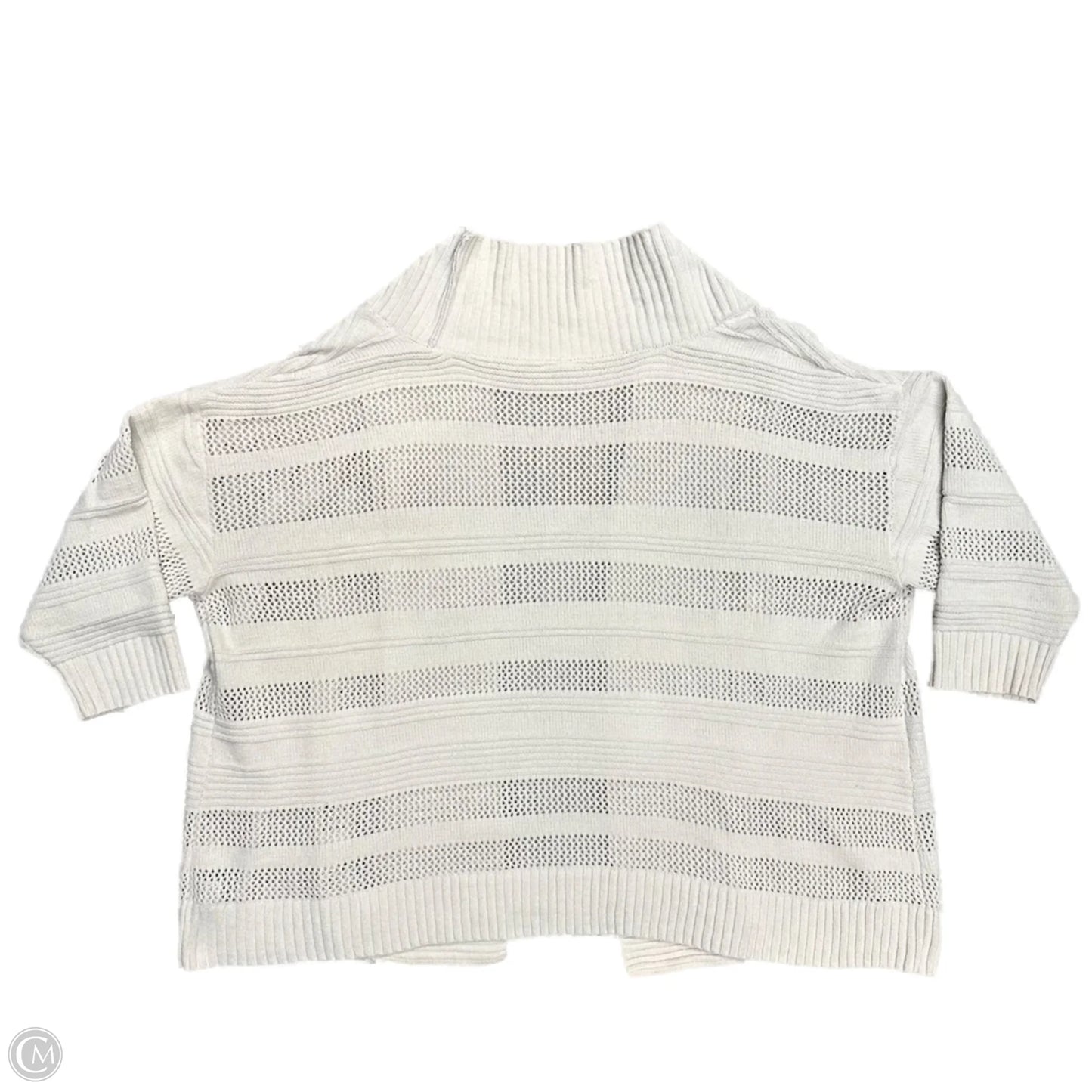 Sweater Cardigan By Terra & Sky In Taupe, Size: 4x