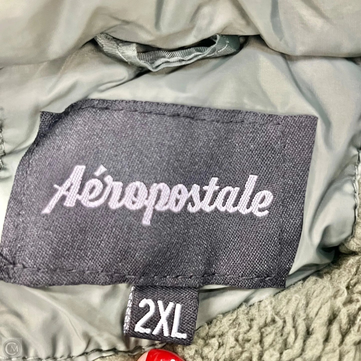 Coat Parka By Aeropostale In Green, Size: 2x