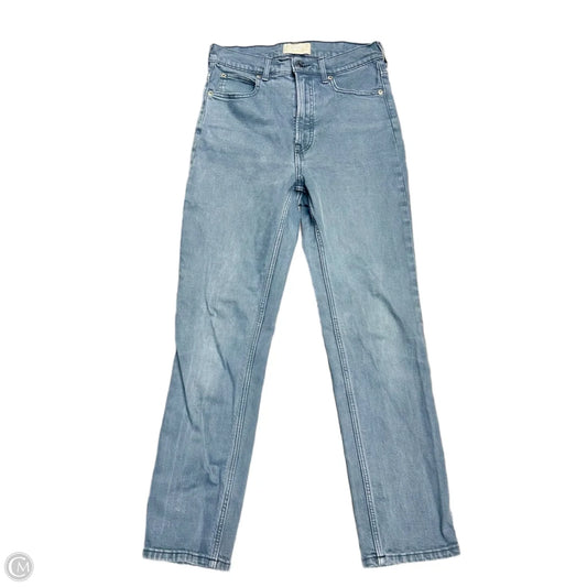 Jeans Straight By Everlane In Grey Denim, Size: 6