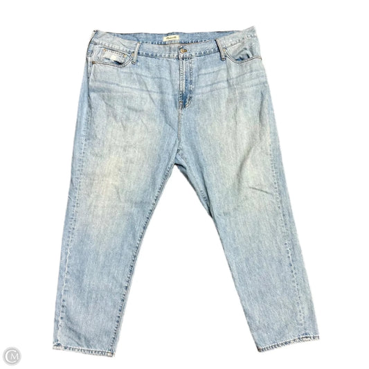 Jeans Straight By Madewell In Blue Denim, Size: 24