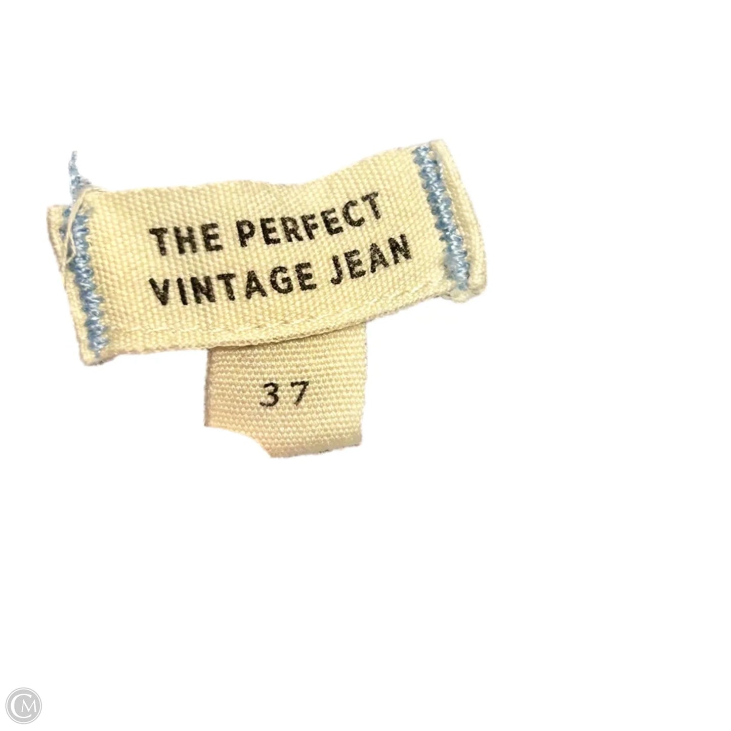 Jeans Straight By Madewell In Blue Denim, Size: 24