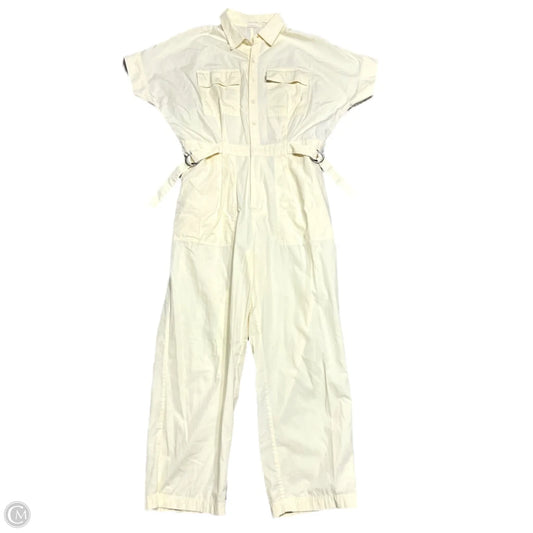 Jumpsuit By Levis In Cream, Size: S