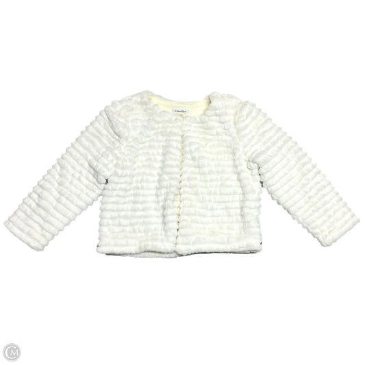 Cardigan By Calvin Klein In Cream, Size: S