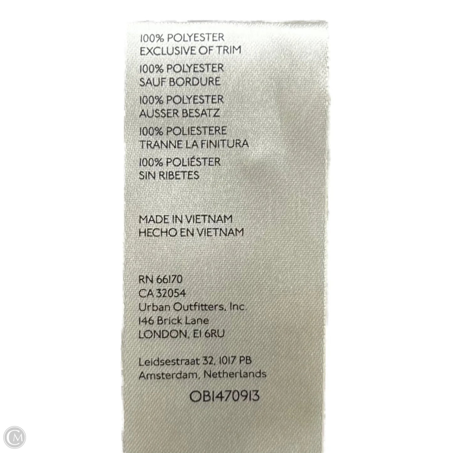 Top Short Sleeve By Anthropologie In Cream, Size: M