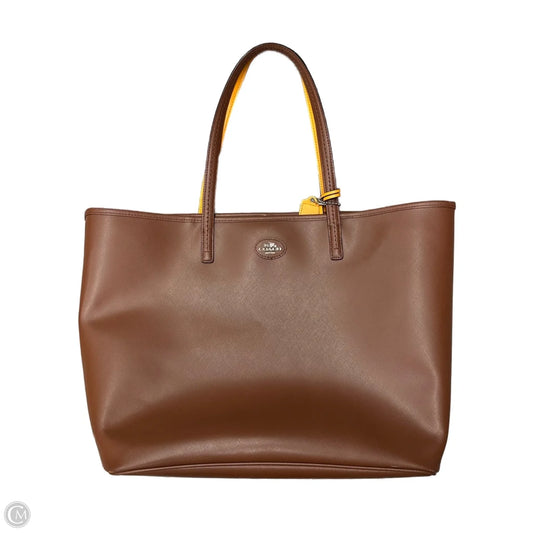 Tote Designer By Coach, Size: Large