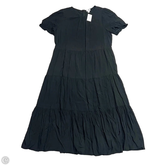 Dress Casual Maxi By J. Crew In Black, Size: L