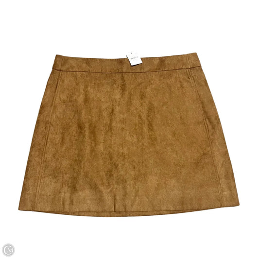 Skirt Mini & Short By J. Crew In Yellow, Size: 16
