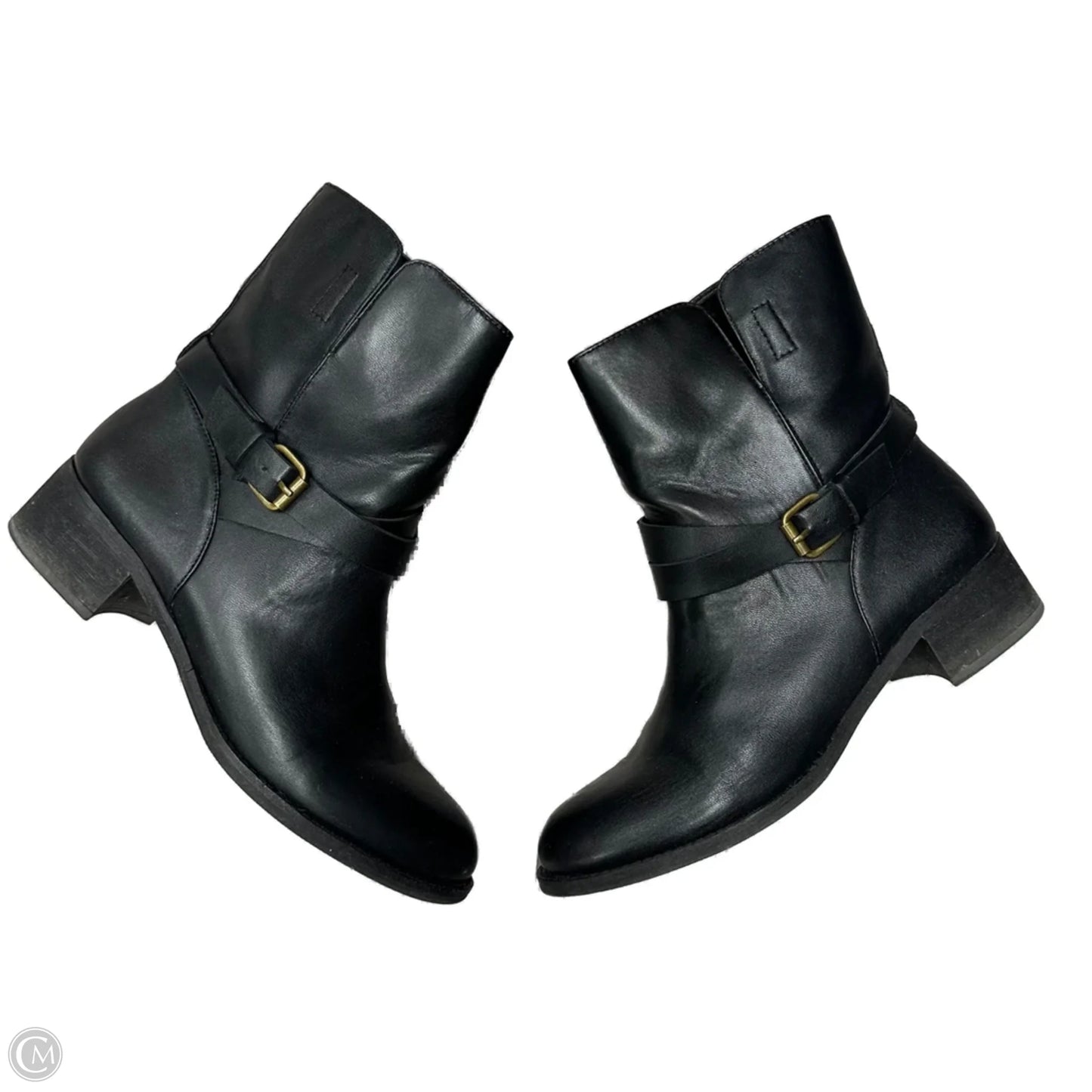 Boots Ankle Heels By J. Crew In Black, Size: 9.5
