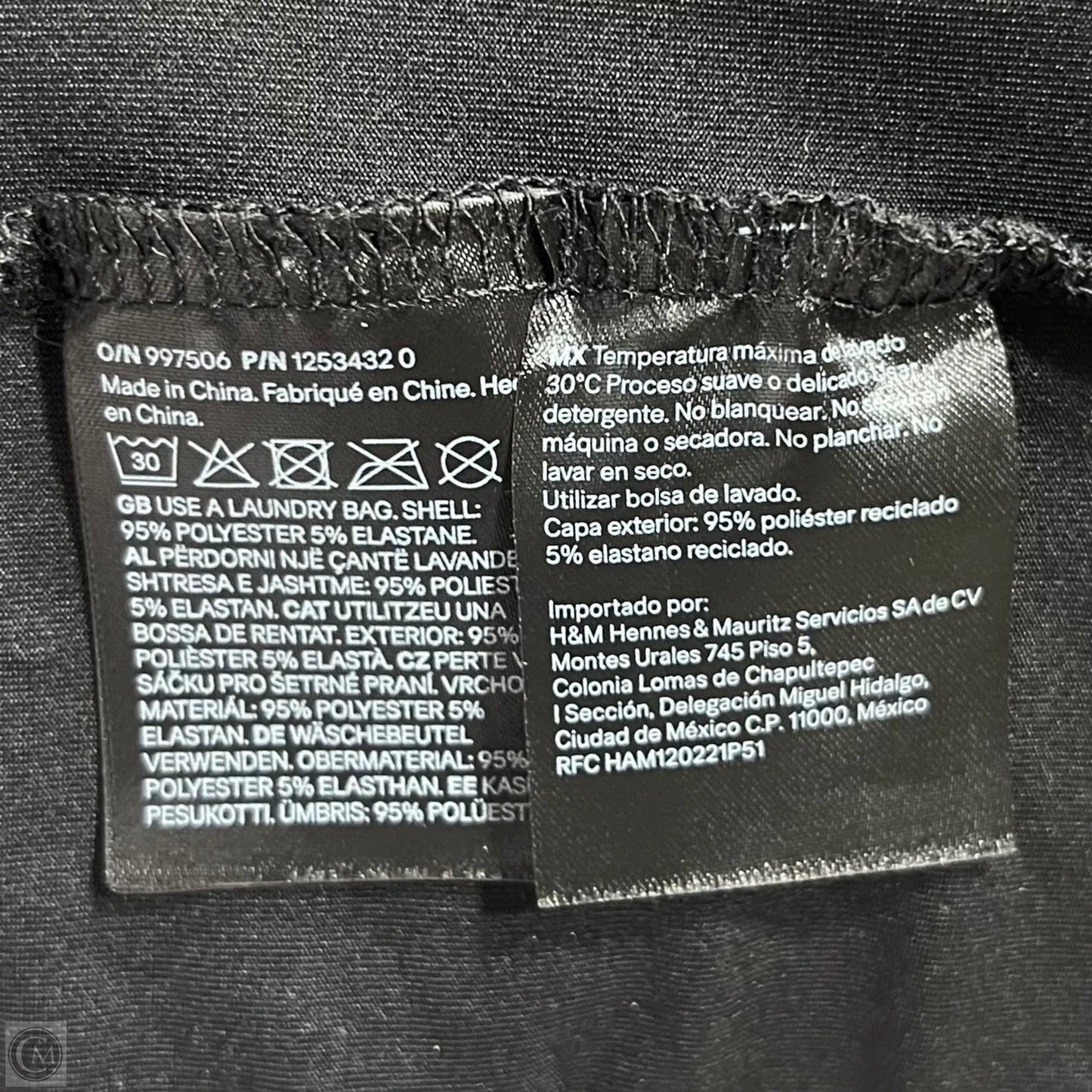 Dress Party Long By H&m In Black, Size: Xl