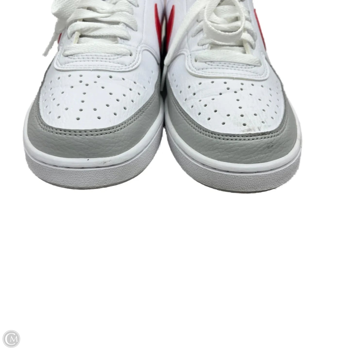 Shoes Sneakers By Nike In Red & White, Size: 8.5