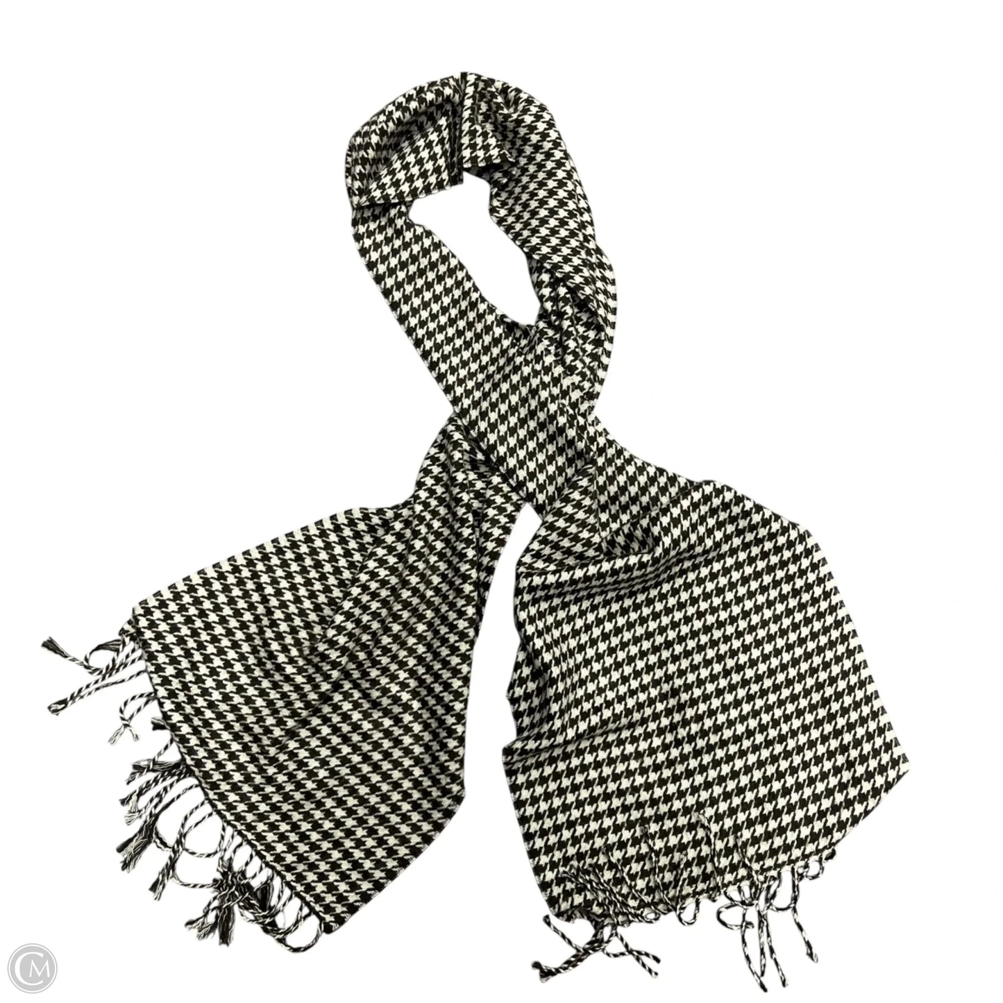 Scarf Cashmere In Brown & Cream