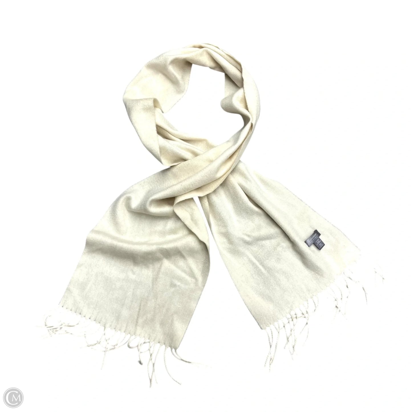 Scarf Cashmere By Charter Club In Cream