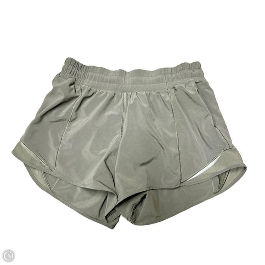 Athletic Shorts By Lululemon In Green, Size: 6