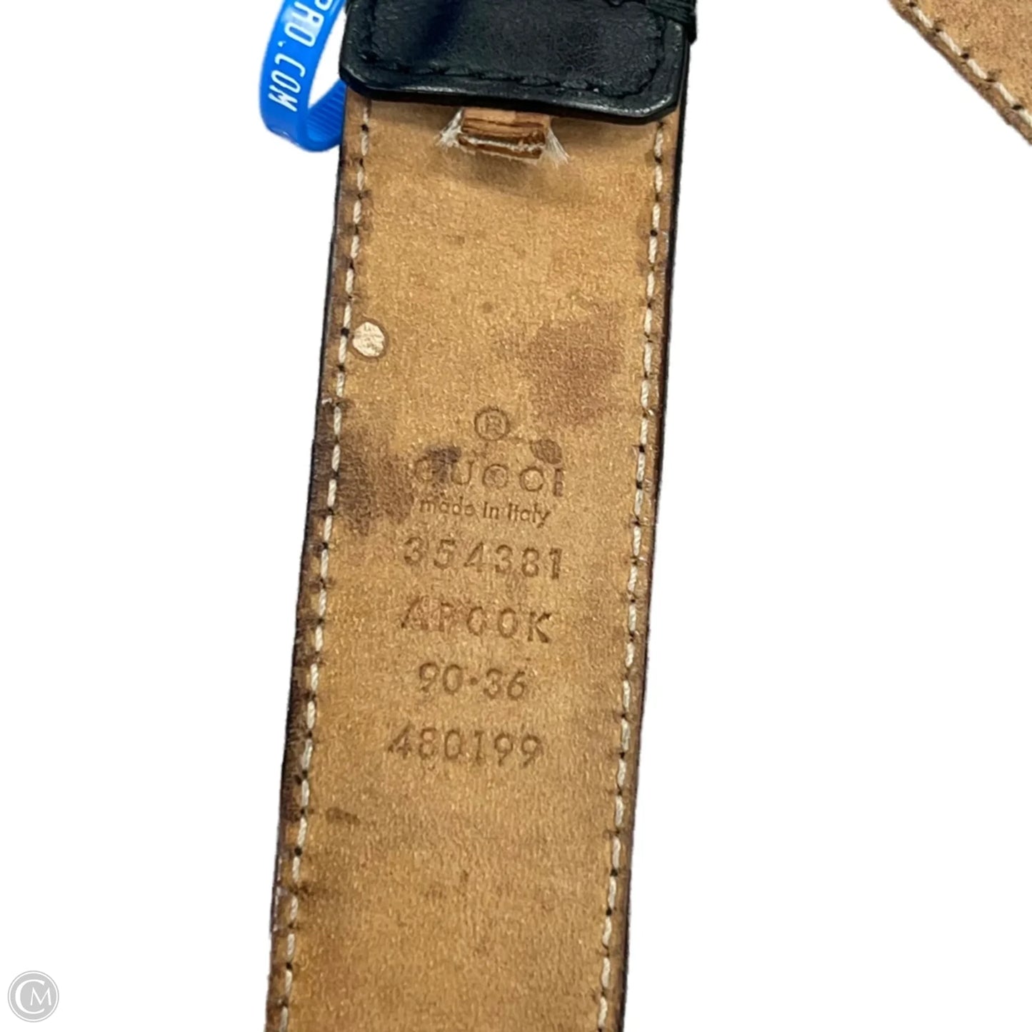 Belt Luxury Designer By Gucci, Size: M
