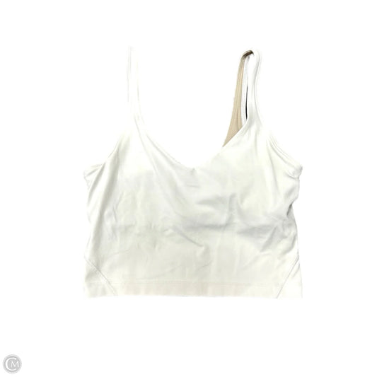 Athletic Bra By Lululemon In White, Size: S