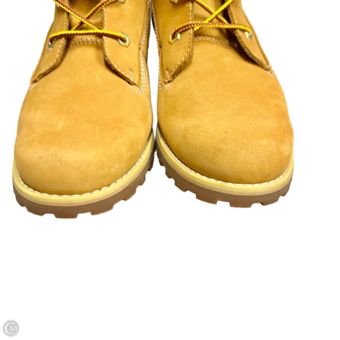 Boots Knee Heels By Timberland In Tan, Size: 5