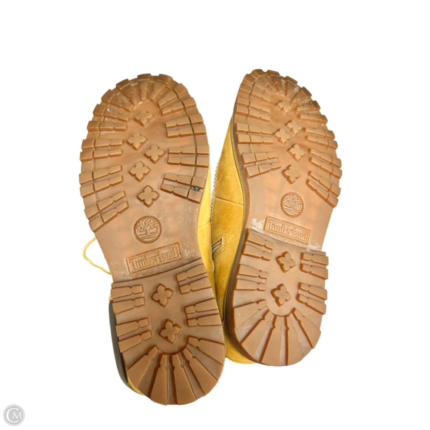 Boots Knee Heels By Timberland In Tan, Size: 5