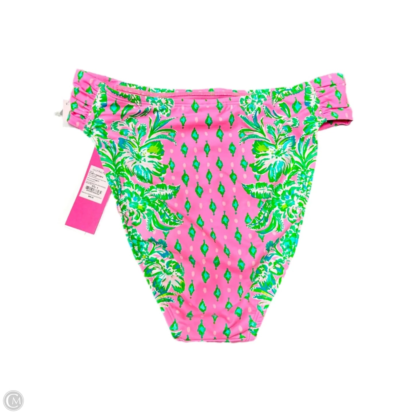 Swimsuit Designer By Lilly Pulitzer In Green & Pink, Size: S