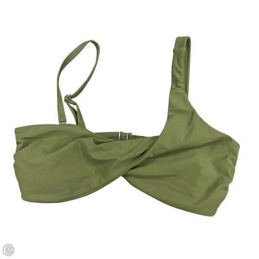 Swimsuit Top By Cupshe In Green, Size: M