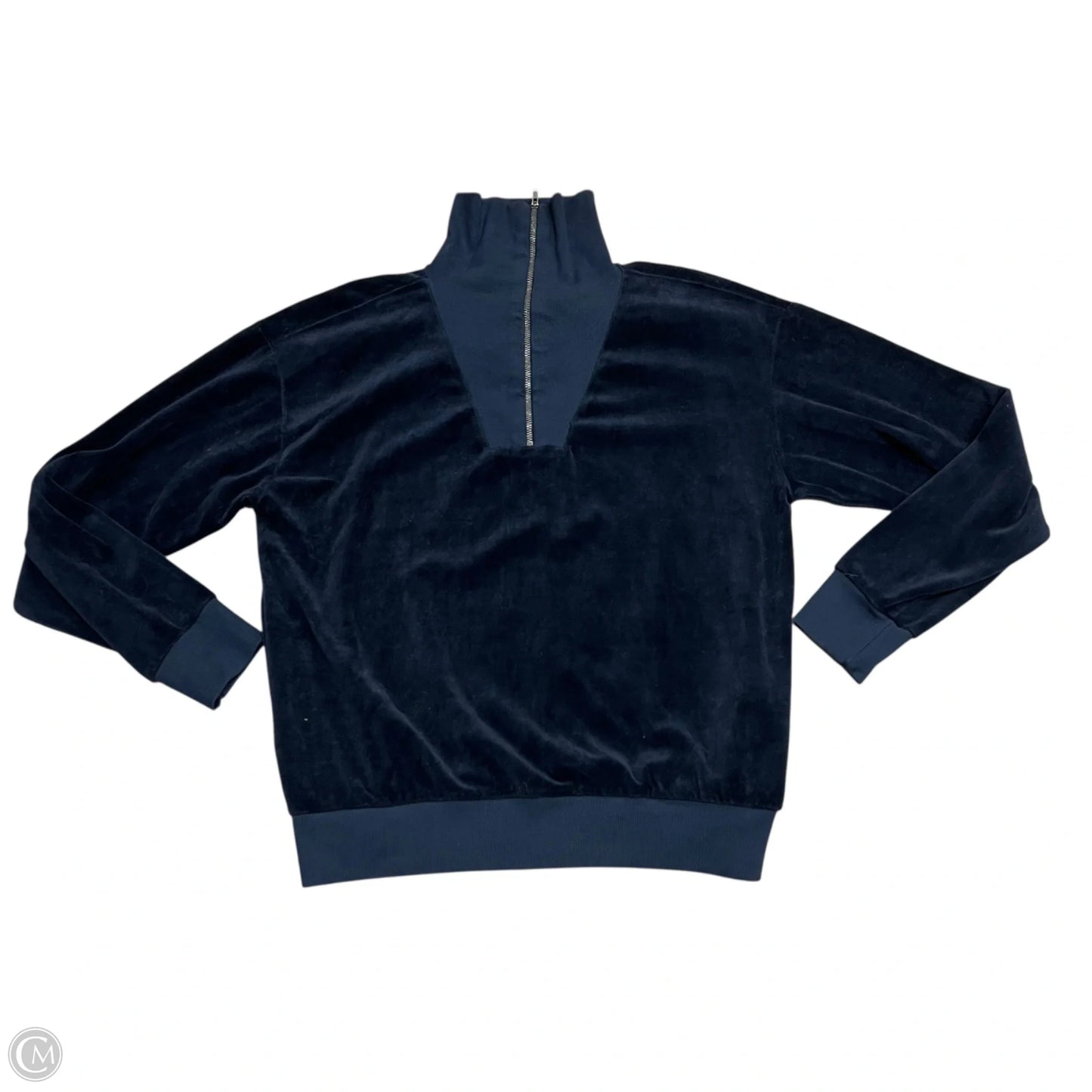 Sweatshirt Collar By Stateside In Navy, Size: S