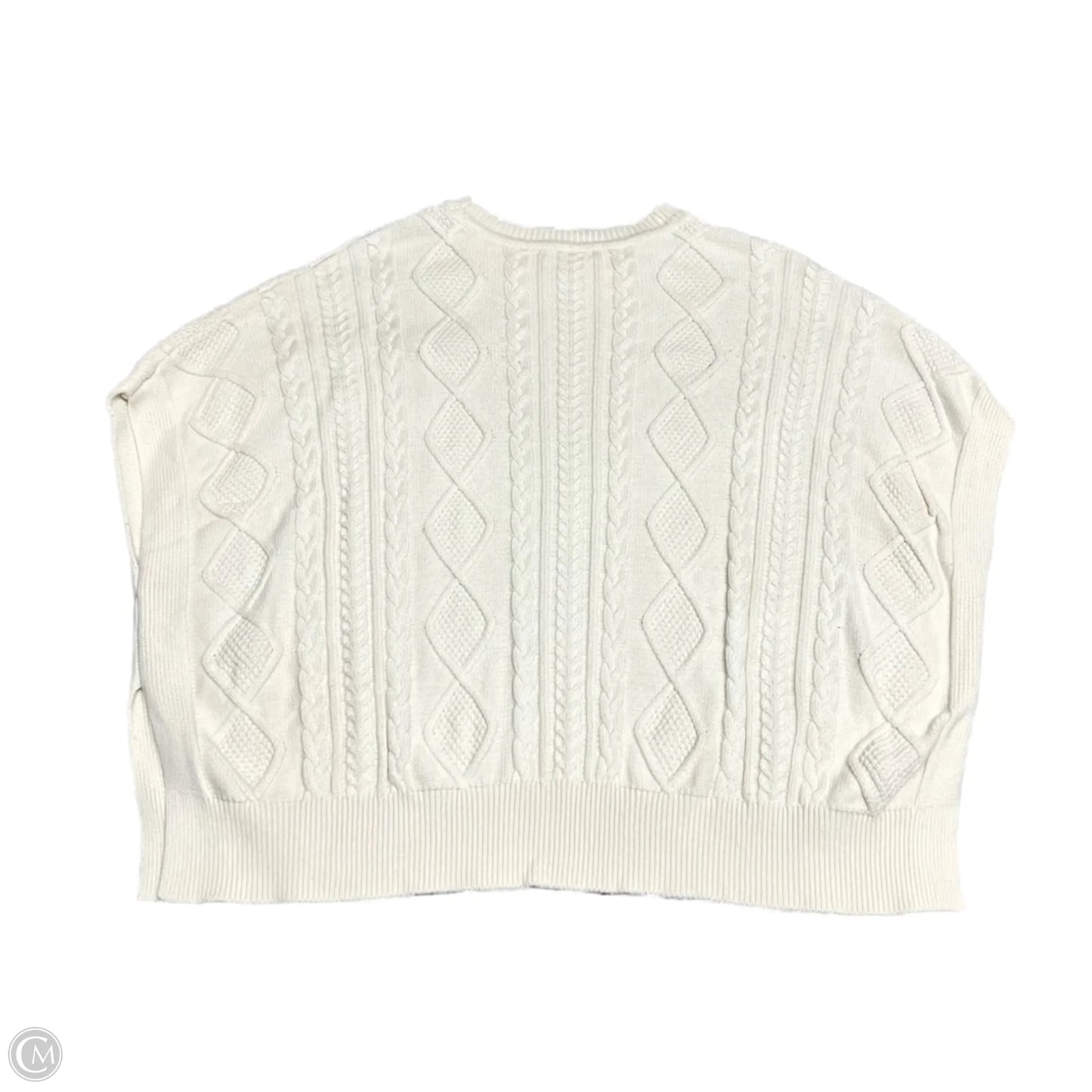 Sweater By Brooks Brothers In Cream, Size: Osfm