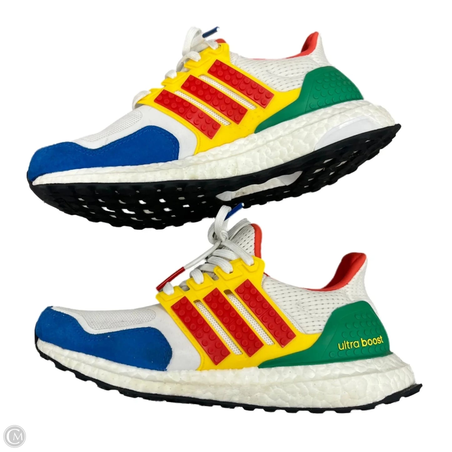 Shoes Sneakers By Adidas In Blue & Green, Size: 5