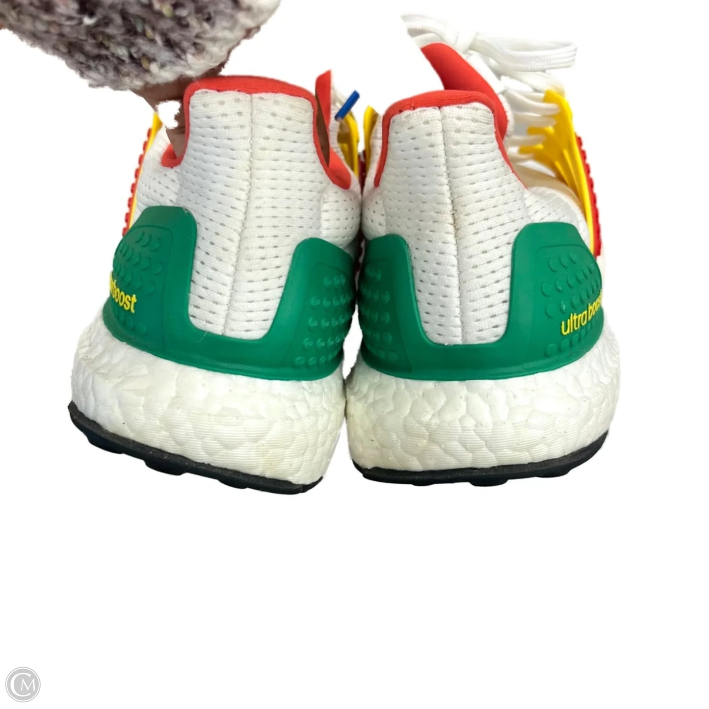 Shoes Sneakers By Adidas In Blue & Green, Size: 5