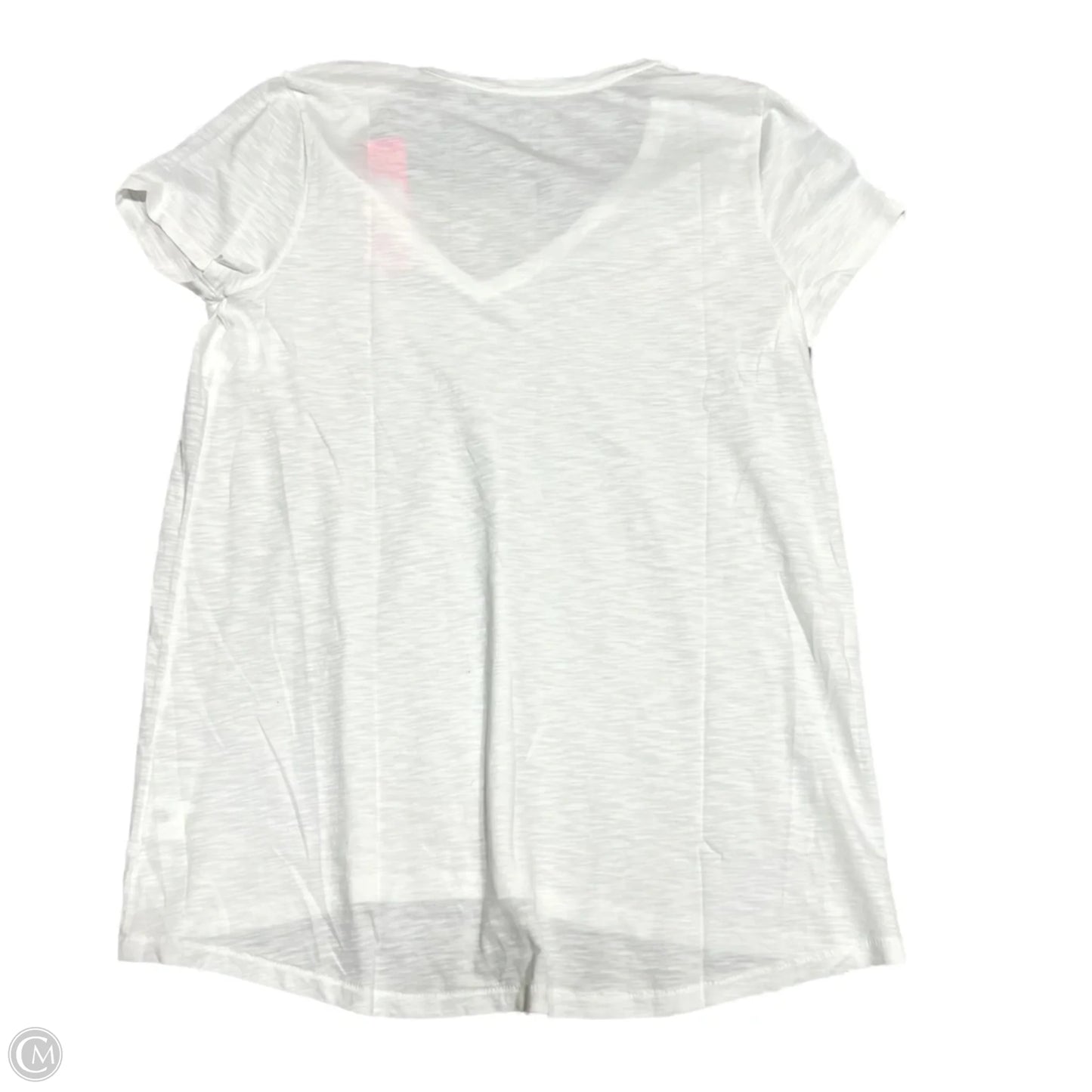 Top Short Sleeve Designer By Lilly Pulitzer In White, Size: M