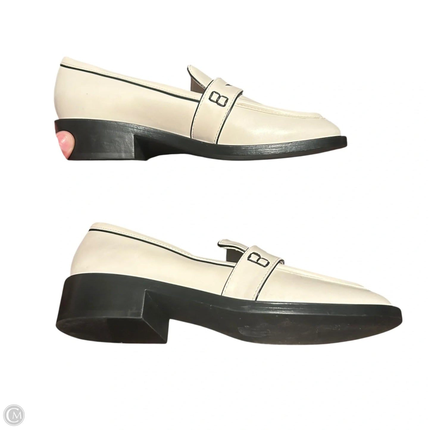 Shoes Heels Platform By Charles and Keith In Cream, Size: 5