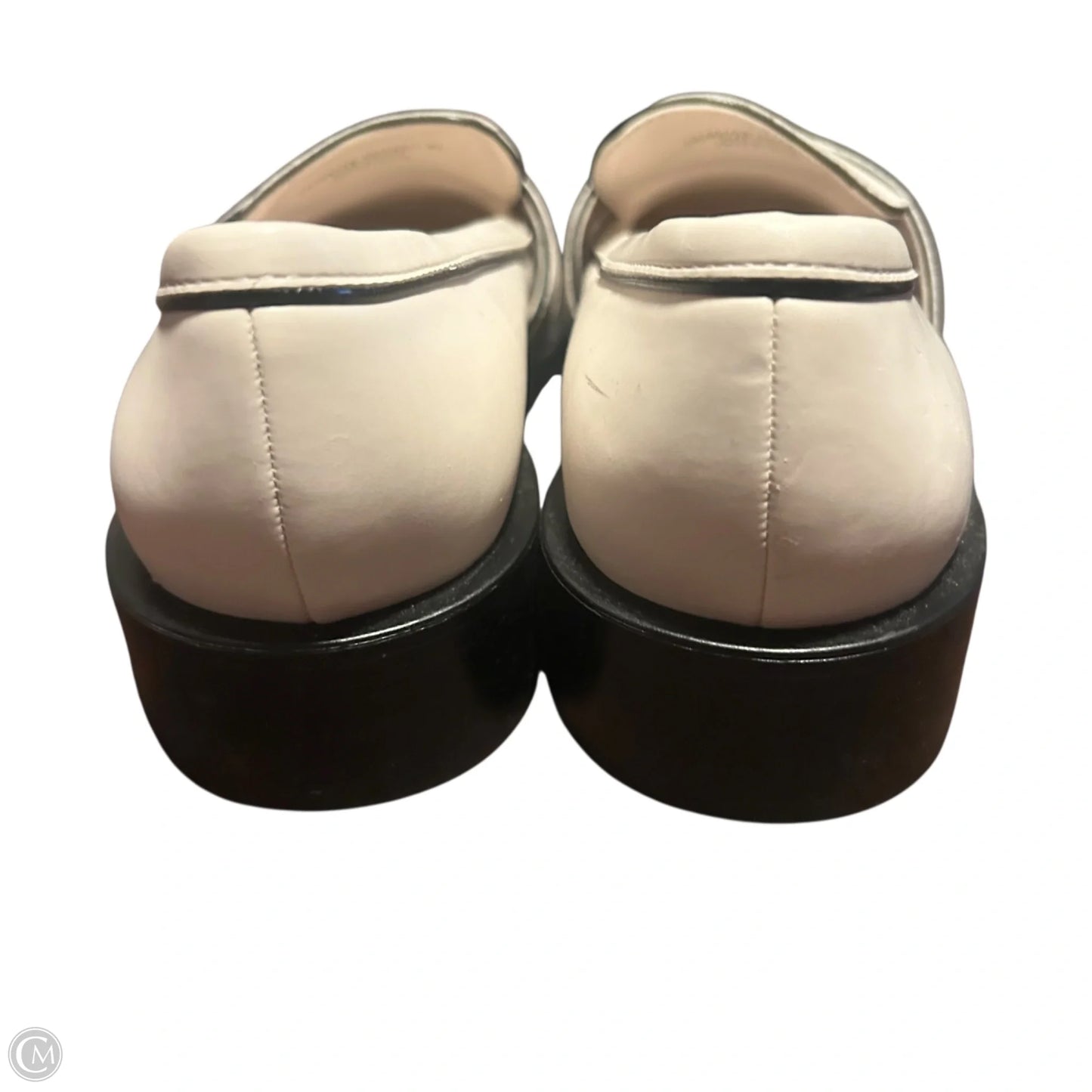 Shoes Heels Platform By Charles and Keith In Cream, Size: 5