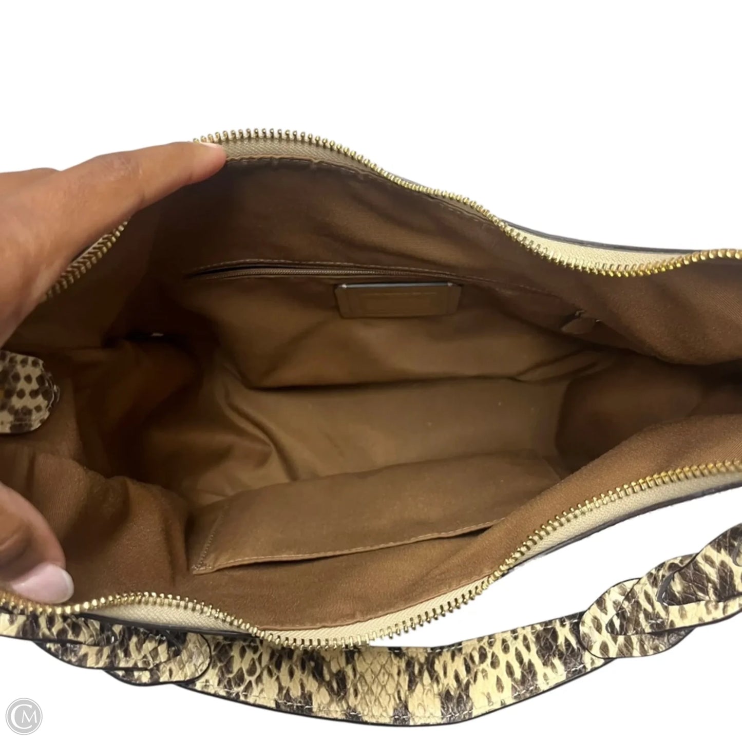 Handbag Designer By Coach, Size: Medium