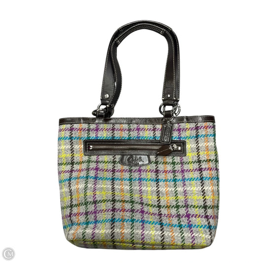 Handbag Designer By Coach, Size: Medium