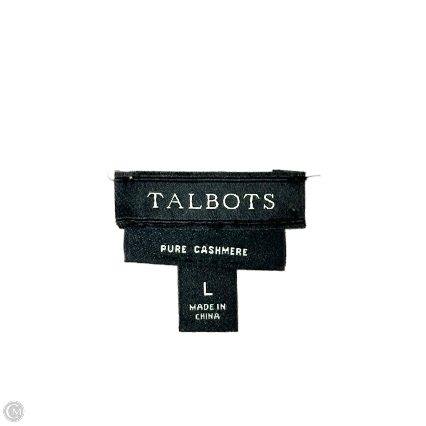 Sweater Cardigan Cashmere By Talbots In Tan, Size: L
