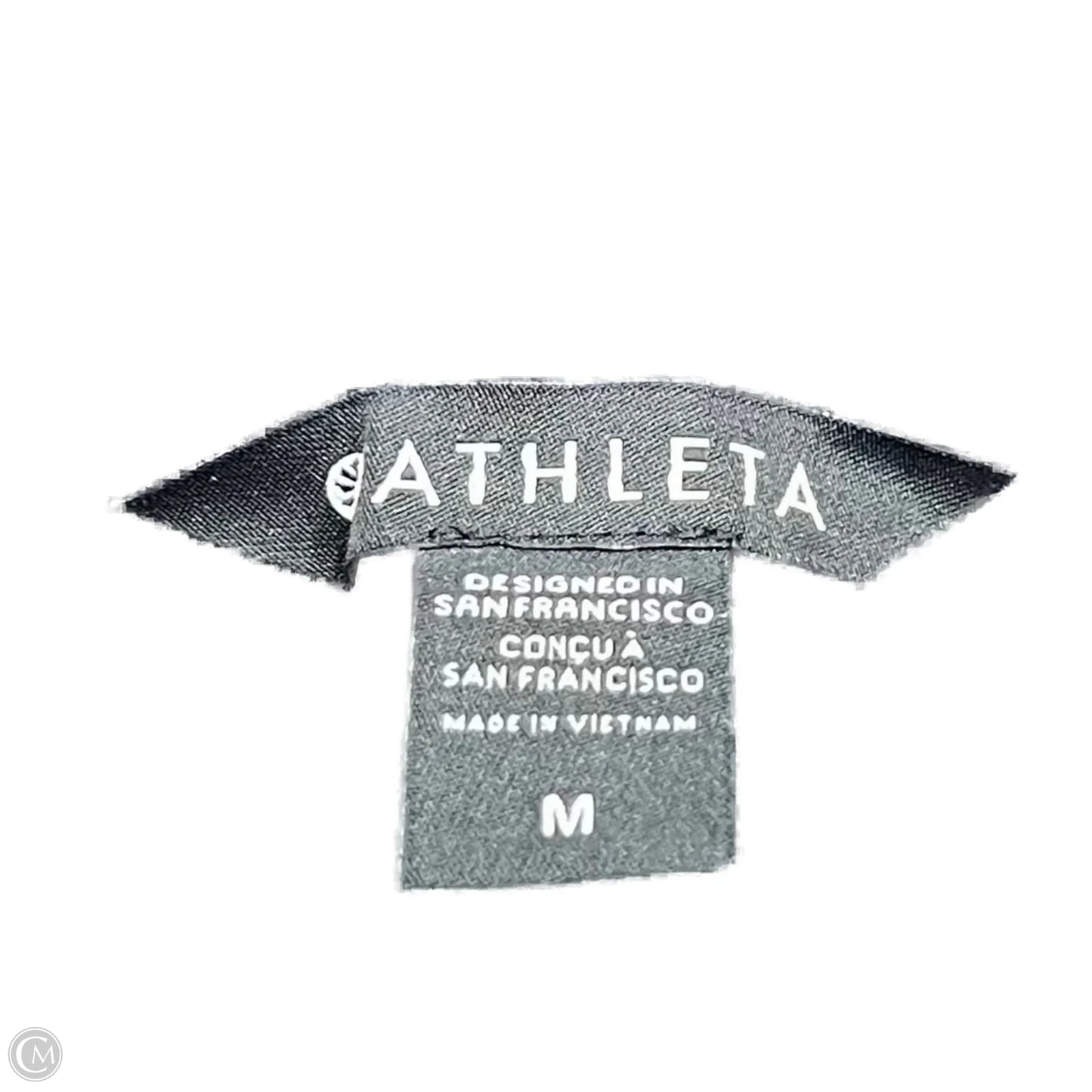 Athletic Sweatshirt Hoodie By Athleta In Black, Size: M