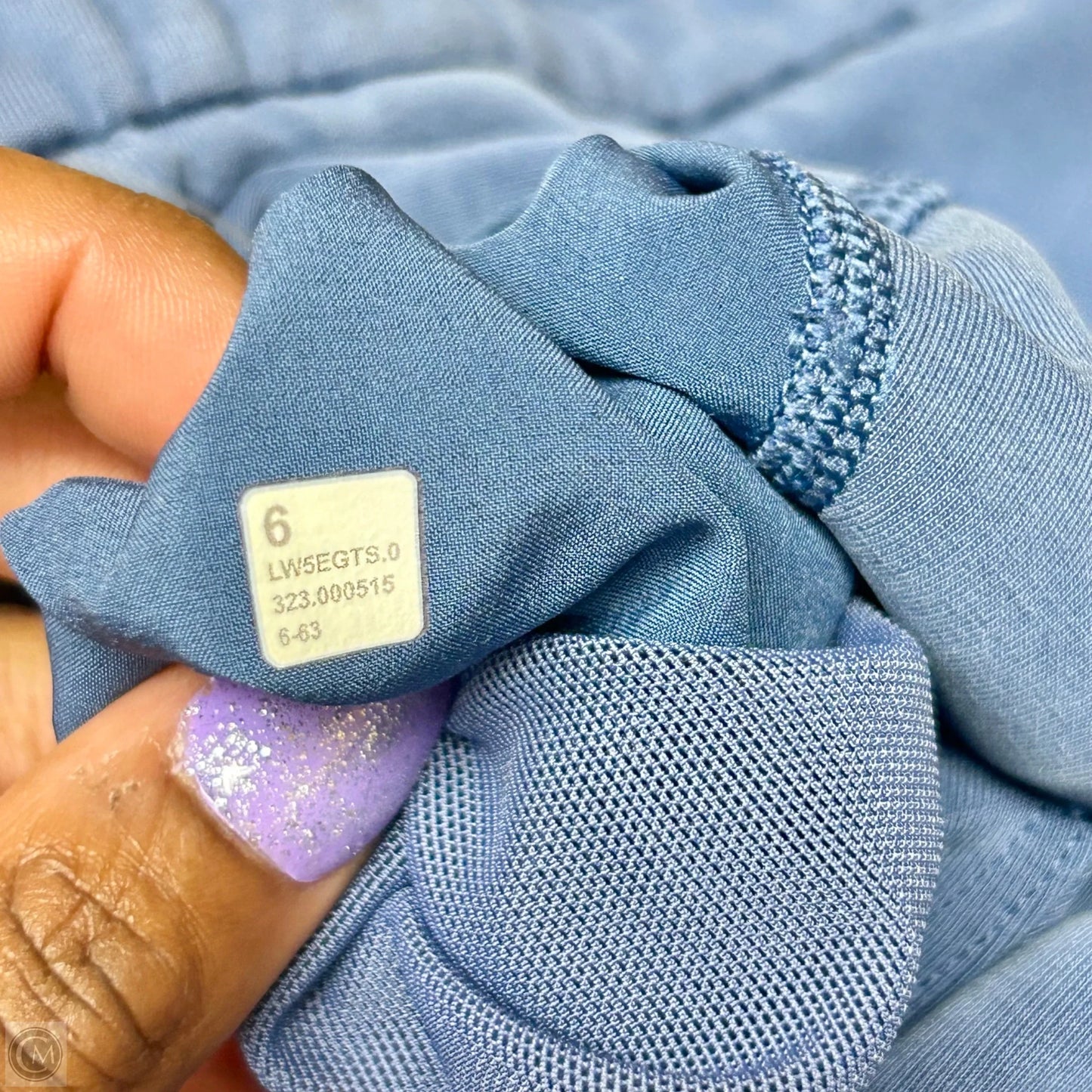 Athletic Pants By Lululemon In Blue, Size: 4