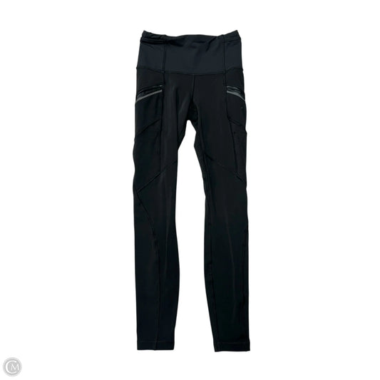 Athletic Leggings By Lululemon In Black, Size: 2