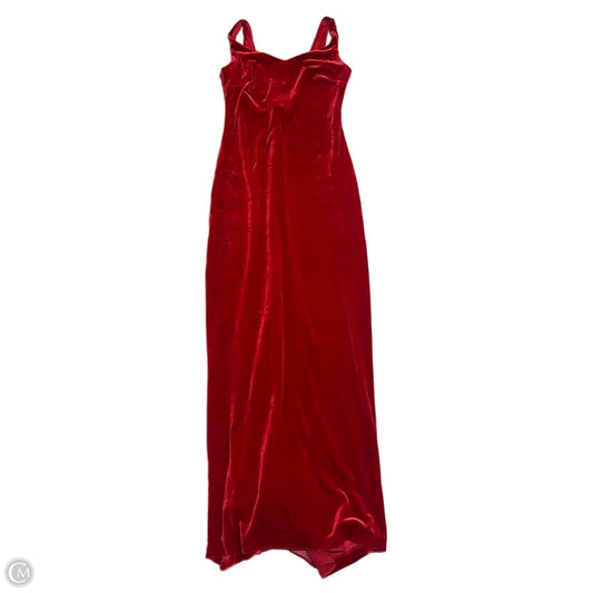 Dress Party Long By Zum Zum In Red, Size: S