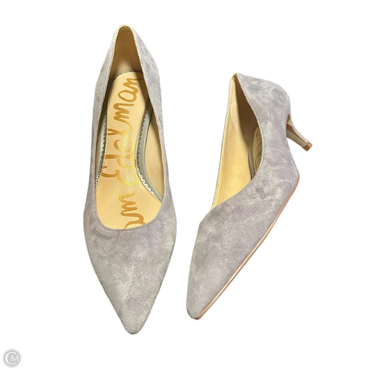 Shoes Heels Kitten By Sam Edelman In Grey, Size: 9